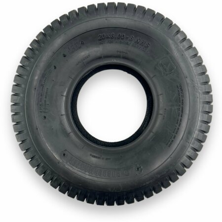 RUBBERMASTER 20x8.00-8 Turf 4 Ply Tubeless Low Speed Tire 450363